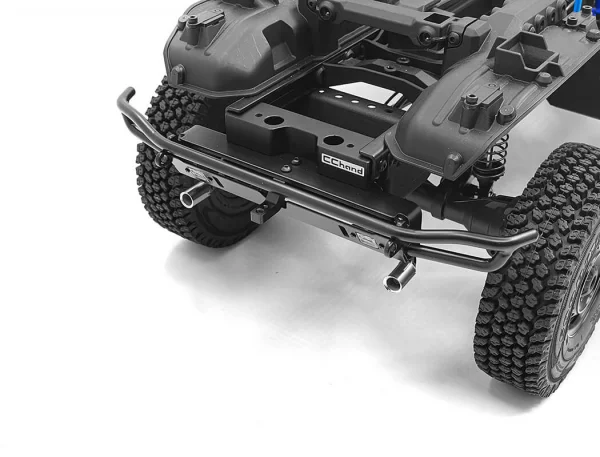 Metal Tube Rear Bumper w/ Hitch Bar for Traxxas TRX-4 2021 Bronco RC4WD — image 3 of 12