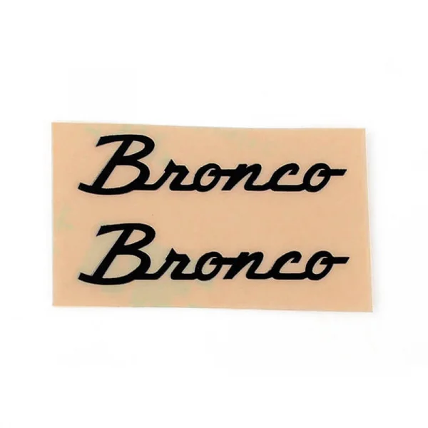 Side Metal Emblem for Axial SCX10 III Early Ford Bronco (Black) RC4WD — image 3 of 3