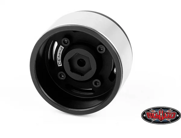 Analog 1.9 Aluminium CAP Wheels BLACK RC4WD Polished hub retro RC4WD — image 4 of 12