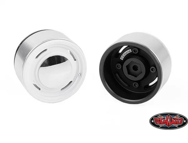 Analog 1.9 Aluminium CAP Wheels WHITE RC4WD Polished hub retro RC4WD — image 1 of 13