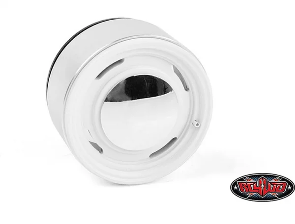 Analog 1.9 Aluminium CAP Wheels WHITE RC4WD Polished hub retro RC4WD — image 6 of 13