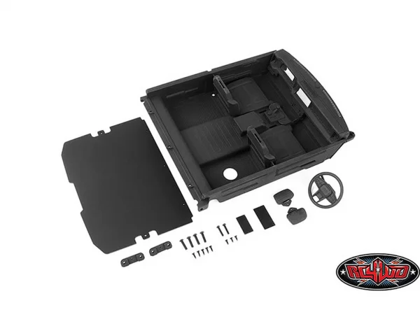 Detailed Interior Cab w/Rear Deck Cover for Traxxas TRX-4 2021 Ford Bronco RC4WD — image 13 of 13