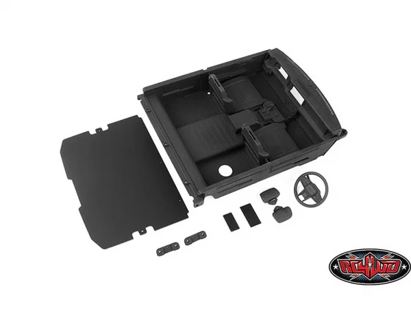 Detailed Interior Cab w/Rear Deck Cover for Traxxas TRX-4 2021 Ford Bronco RC4WD — image 7 of 13