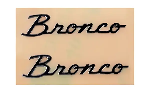 Body Decals for Traxxas TRX-4 2021 Ford Bronco (Black) RC4WD — image 1 of 3