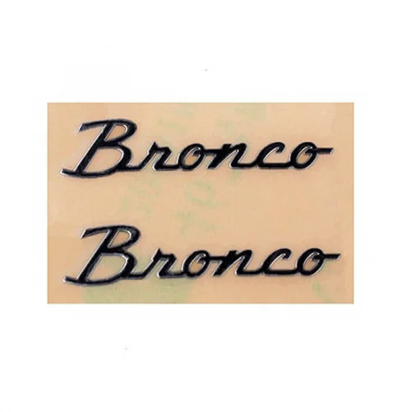 Body Decals for Traxxas TRX-4 2021 Ford Bronco (Black) RC4WD &mdash; image 3 of 3