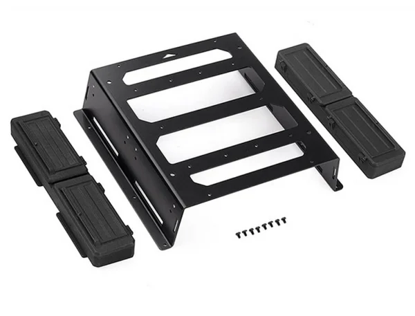 Rear Bed Rack W/ Tool Box for Vanquish VS4-10 Phoenix RC4WD — image 4 of 11