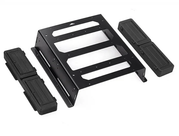 Rear Bed Rack W/ Tool Box for Vanquish VS4-10 Phoenix RC4WD — image 5 of 11