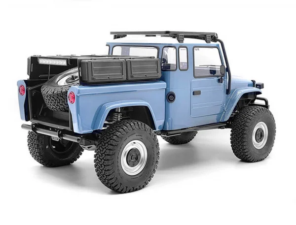 Rear Bed Rack And Tool Box W/ Light Bar for Vanquish VS4-10 Phoenix RC4WD — image 2 of 11