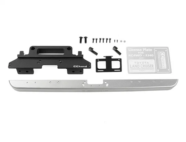 RC4WD Classic Front Bumper W/ License Plate For RC4WD Trail