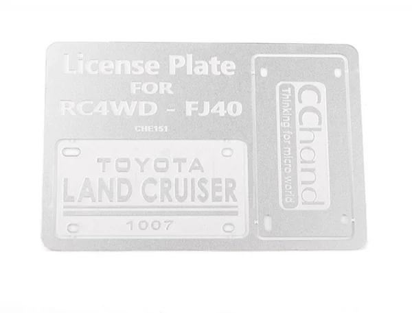 RC4WD Classic Front Bumper W/ License Plate For RC4WD Trail