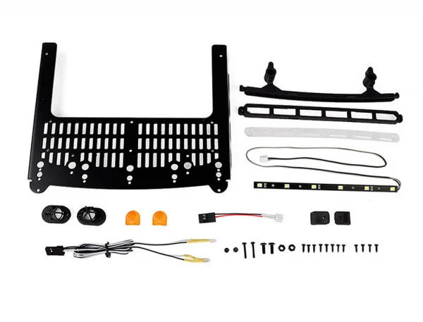 RC4WD Roof Rack W/ Light Bar + Warning Light For Traxxas Trx &mdash; image 2 of 14
