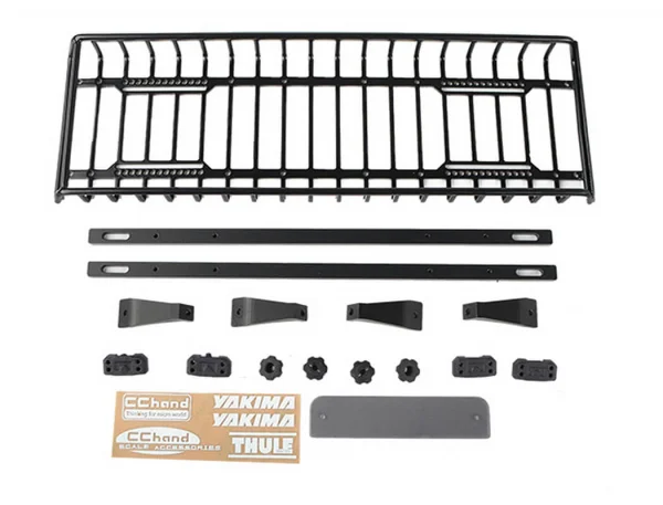 RC4WD Vision Roof Rack + Bars For RC4WD Cruiser Body