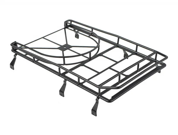 RC4WD Roof Rack With Tyre Mount + Ipf Lights For Gelande II D90