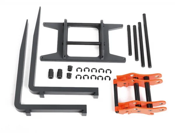 RC4WD Quick Connect Pallet Fork Attachment for 1:14 Scale Earth Mover 870K Hydraulic Wheel Loader RC4WD