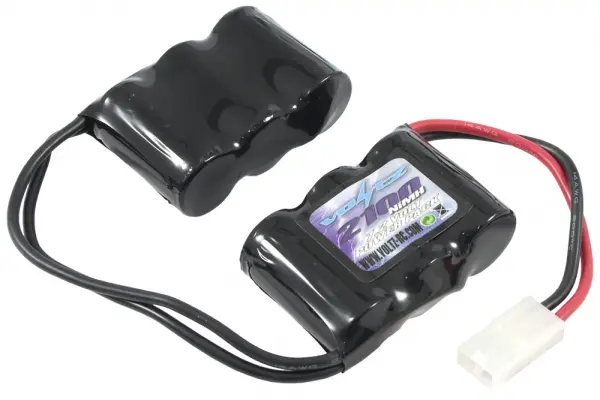 Voltz 2100mAh 7.2v NiMh Saddle Pack with Tamiya Connector — image 3 of 3