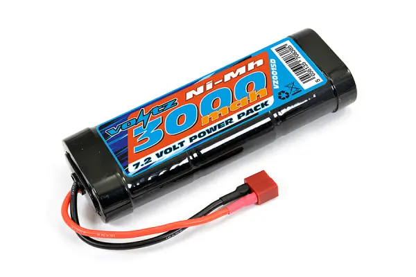 Voltz 3000mAh NiMh Stick Pack - 7.2v - Deans Connector &mdash; image 3 of 3