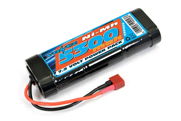 Voltz 5300mAh NiMh Stick Pack - 7.2V - Deans Connector — image 2 of 2