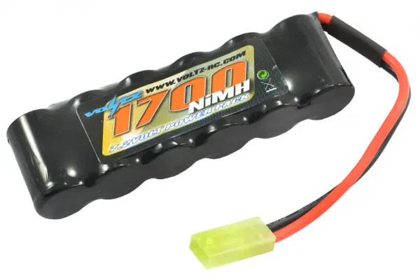 Voltz 7.2V 1700mAh Mini Pack with Mini Tamiya (Fits Maverick Ion Etc) - Upgrade For MV28103 &mdash; image 3 of 3