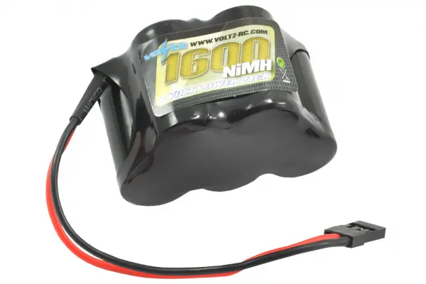 Voltz High Power 1600mAh 6V Receiver Hump Pack *** — image 3 of 3