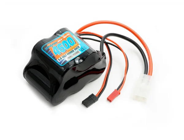 Voltz 4600mah 6.0V Large Scale Receiver Hump Pack With BEC, Tamiya and Futaba Plugs