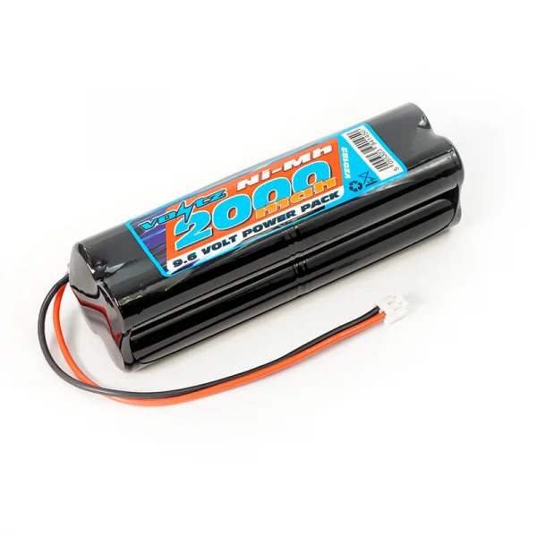 Voltz Transmitter TX Flat Battery 9.6 2000Mah JR/Spektrum