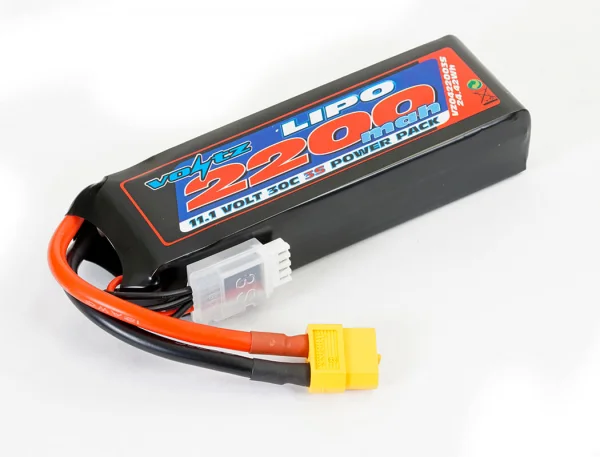 Voltz 2200Mah 11.1V 30C Lipo Battery - XT60