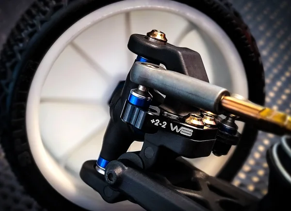 Willspeed B7 Aluminium +2 -2 Caster Block Link Mounts