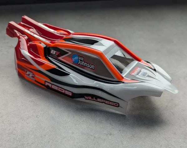 Willspeed Associated B7 Osprey Bodyshell - Lightweight (0.5mm)