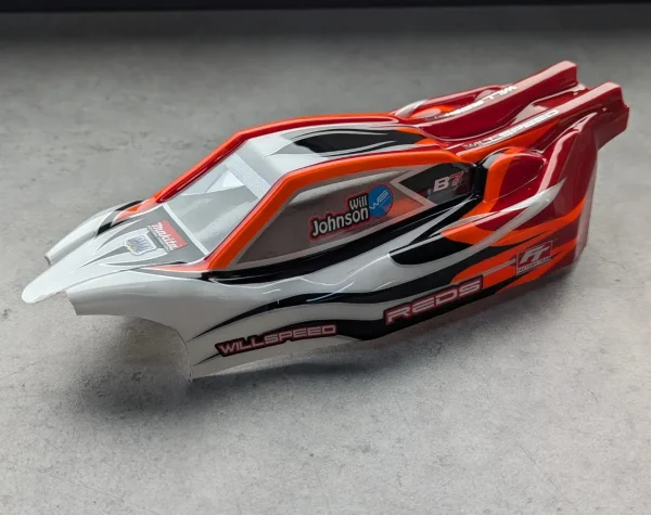 Willspeed Associated B7 Osprey Bodyshell - Lightweight (0.5mm)