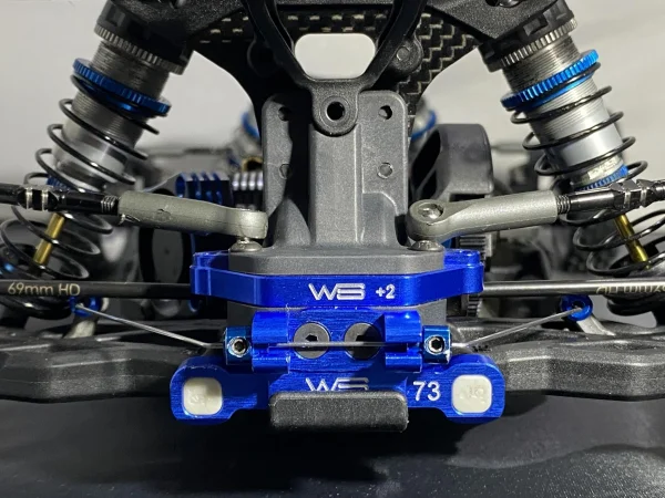 Willspeed Associated B7 73mm Arm Wide Pivot C and D Block Set — image 2 of 2