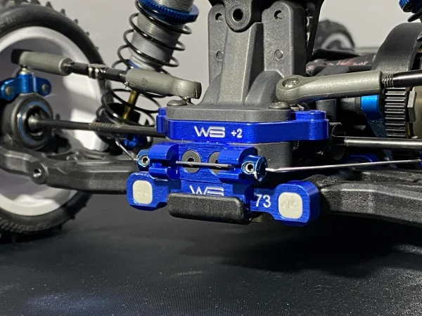 Willspeed Associated B7 73mm Arm Wide Pivot C and D Block Set — image 1 of 2