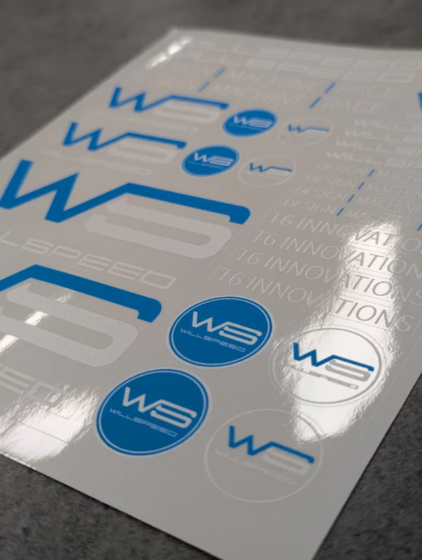 Willspeed Decal Sheet — image 1 of 2