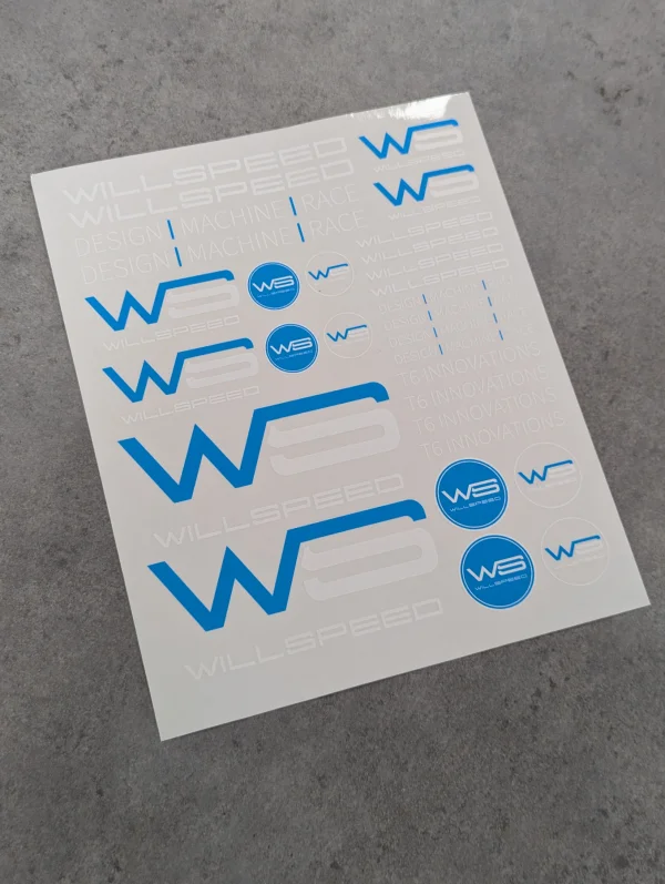 Willspeed Decal Sheet — image 2 of 2