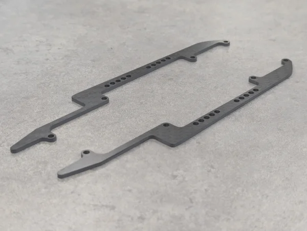 Willspeed B7 - WS Fast Fox B7 Chassis Rail Carbon Inlay (Pair)