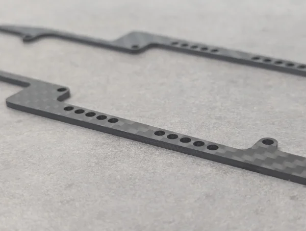 Willspeed B7 - WS Fast Fox B7 Chassis Rail Carbon Inlay (Pair)