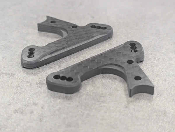 Willspeed WS Fast Fox Front Carbon Rocker Plates - 70 Degree