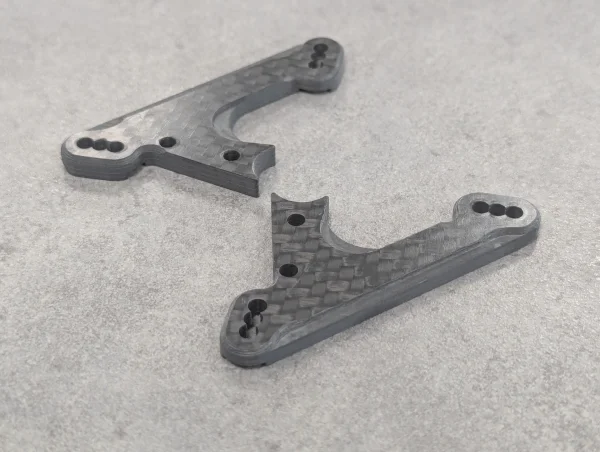 Willspeed WS Fast Fox Rear Carbon Rocker Plates - 90 — image 1 of 2