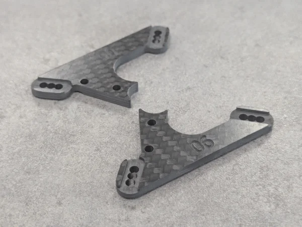 Willspeed WS Fast Fox Rear Carbon Rocker Plates - 90 — image 2 of 2