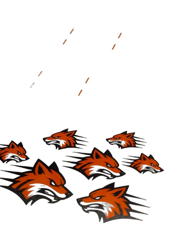 Willspeed Fast Fox Decal Sheet — image 1 of 3