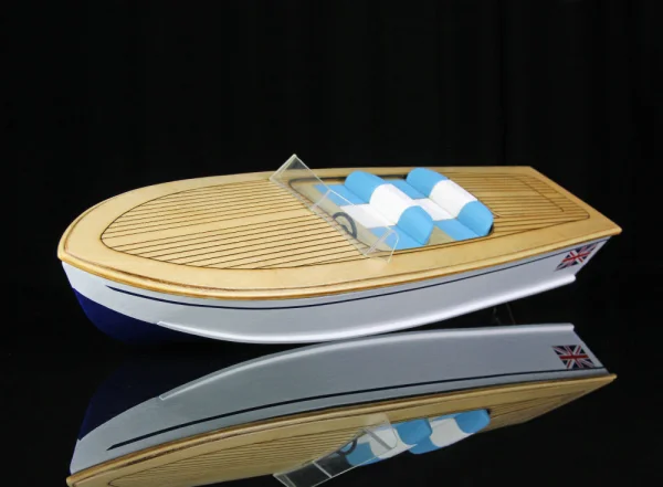 The Wooden Model Boat Company Riviera Motor Boat Kit 400mm