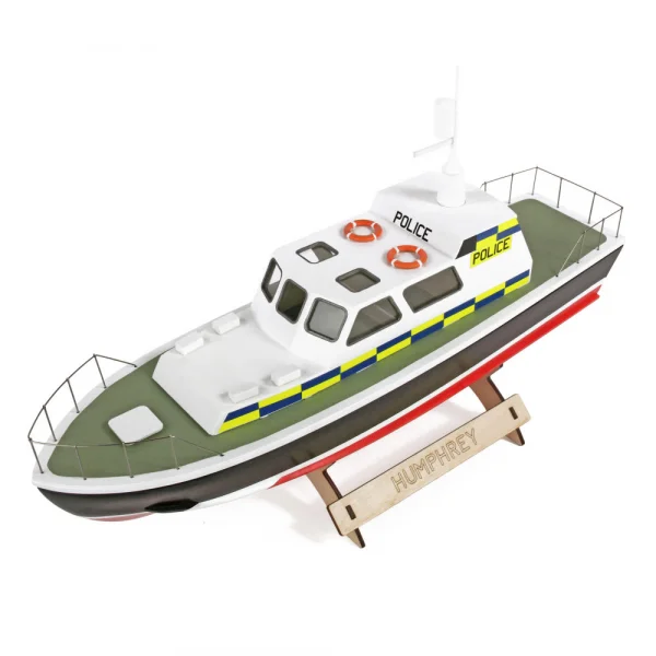 The Wooden Model Boat Company Police Launch Kit 400mm