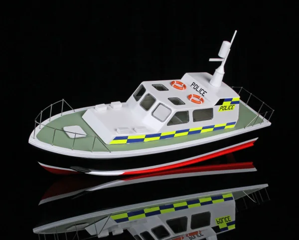 The Wooden Model Boat Company Police Launch Kit 400mm