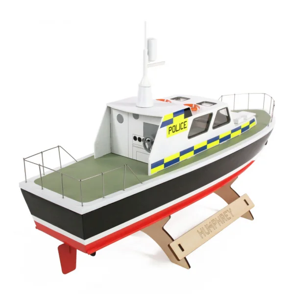 The Wooden Model Boat Company Police Launch Kit 400mm