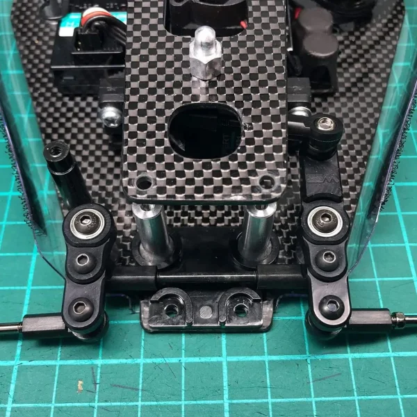 Willspeed Tamiya - Top Force Steering Bellcranks - Black — image 2 of 4