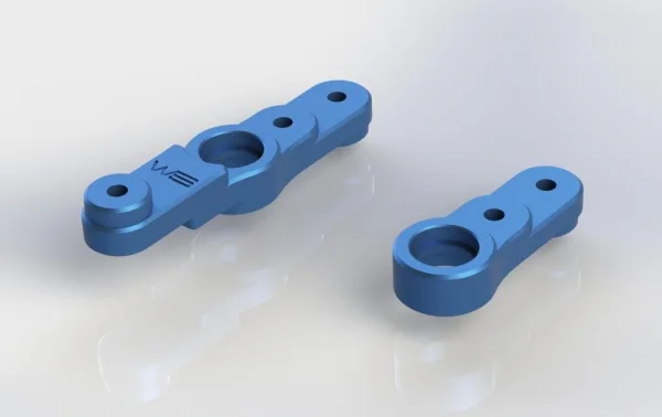 Willspeed Tamiya - Top Force Steering Bellcranks - Black — image 3 of 4