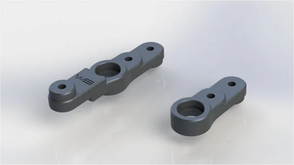 Willspeed Tamiya - Top Force Steering Bellcranks - Black — image 4 of 4