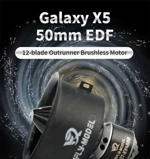 XFly 50mm Ducted Fan With 2627-Kv4600 Motor (4S Version) — image 6 of 11