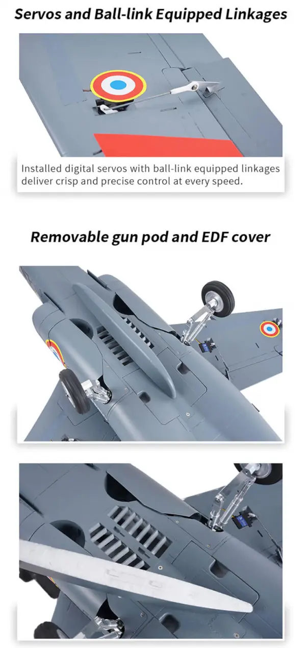 XFly Alpha EDF Jet 970mm ARTF - Blue — image 16 of 16