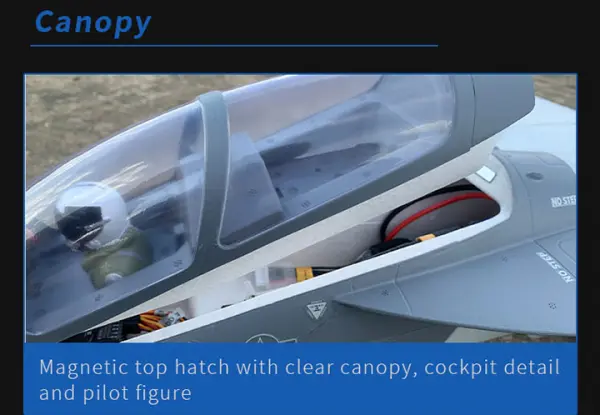 XFly T-7A Red Hawk EDF Jet 750mm — image 9 of 20