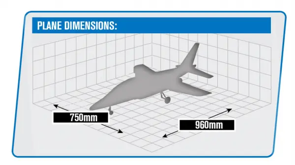 XFly T-7A Red Hawk EDF Jet 750mm — image 3 of 20